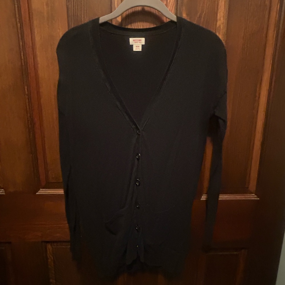 Mossimo Supply Co. Black Button-Up Cardigan